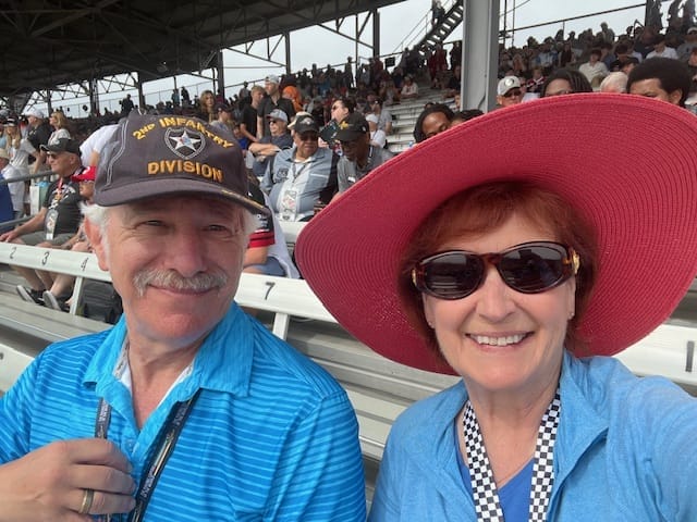 two people who like to travel